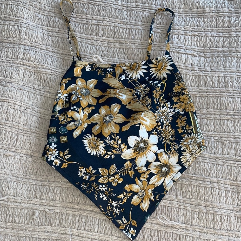 Floral Print Women's Top